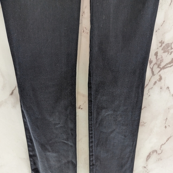 AG Adriano Goldschmied Pant Women 25 Black Stilt Cigarette Skinny Y2K Low Rise - Picture 8 of 11